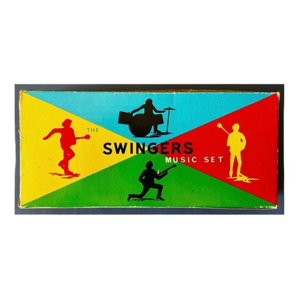 Vintage 60’s  “Beatles” Swingers Cake Toppers, Music Set, Original Box - Picture 2 of 9